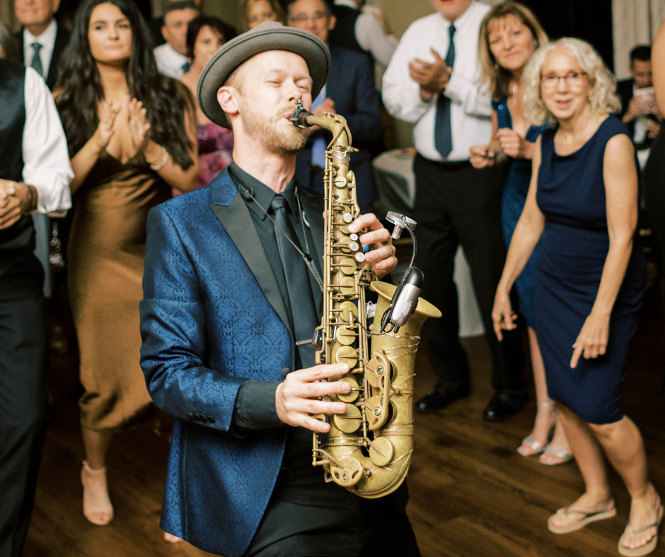 BVTLive! Philadelphia wedding saxophonist