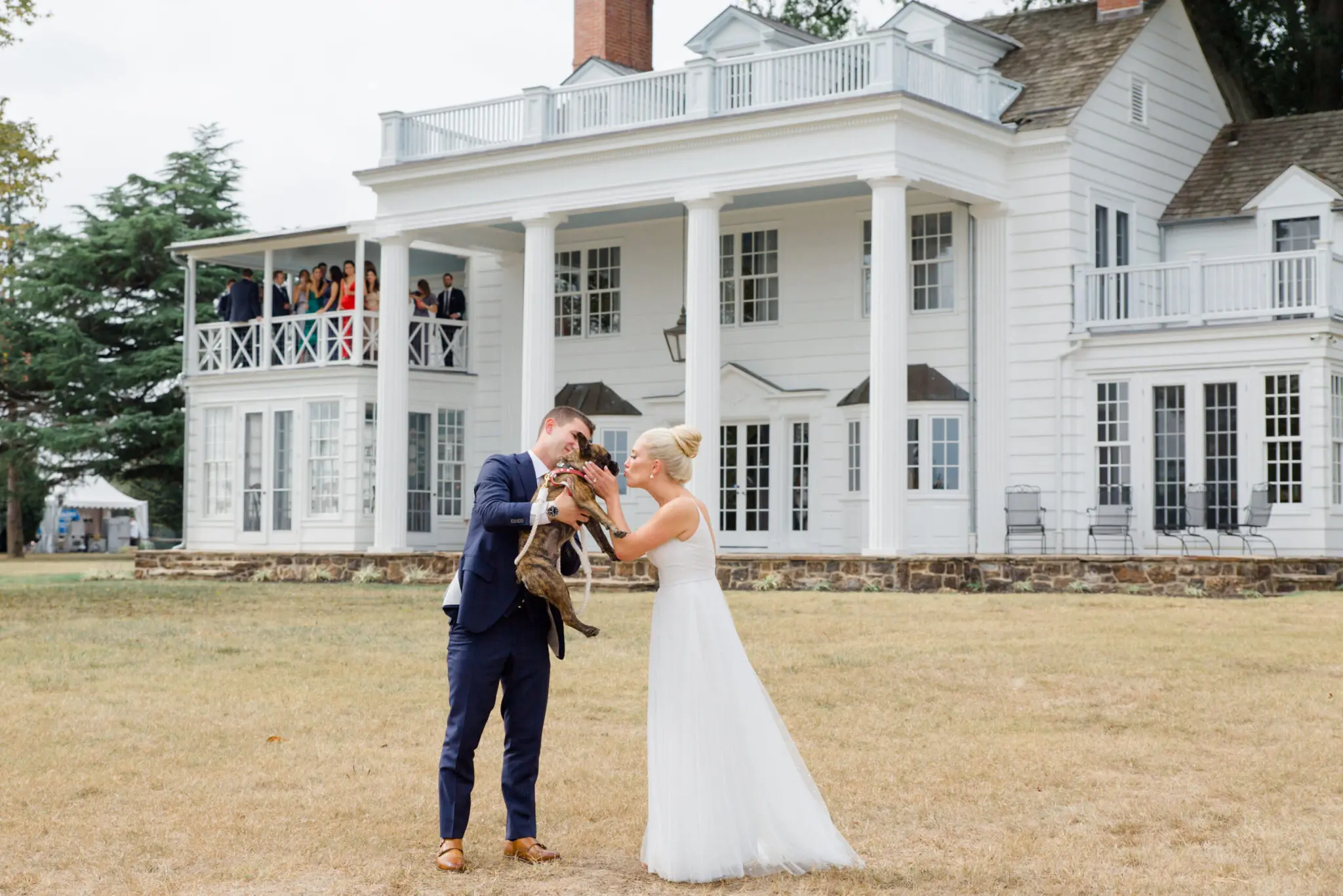 B2L 9-28-19 Valerie Herrmann & Hunter Maloumian - Bohemia Overlook - Courtney Kattler Photos (6) How to incorporate your pet in your wedding