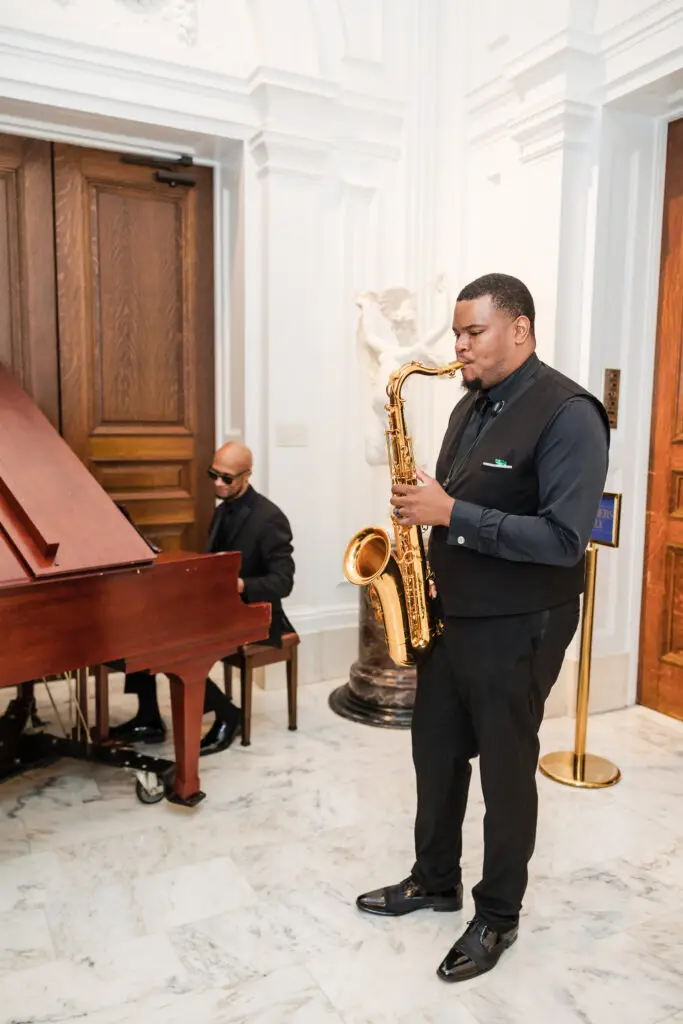 BVTLive! Wedding Ceremony Musicians Saxophone and Piano at the Union League of Philadelphia BVTLive! Wedding Ceremony Musicians Saxophone and Piano at the Union League of Philadelphia
