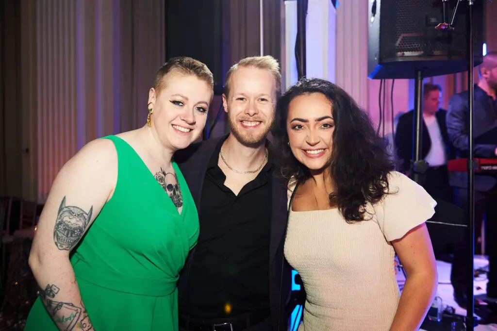 AShley, Nils, and Jackie at BVTLive! Event AShley, Nils, and Jackie at BVTLive! Event