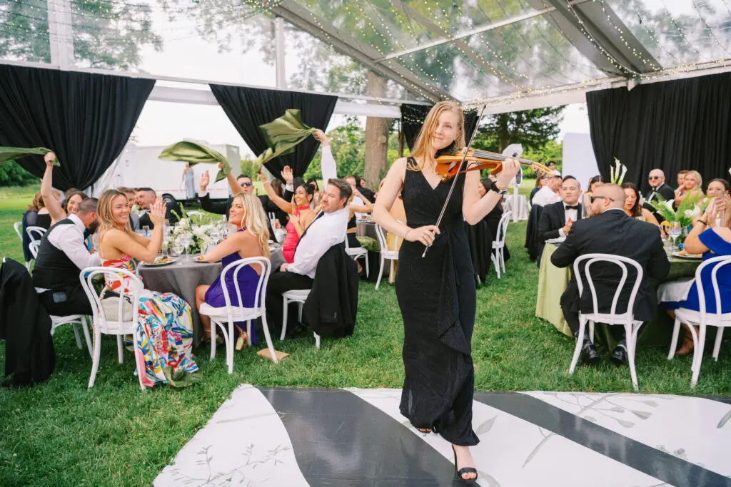DD- 5-27-23 Marschall Wedding @Kirkland Manor by Alex Schohn (62) Bronwyn Beth Violin