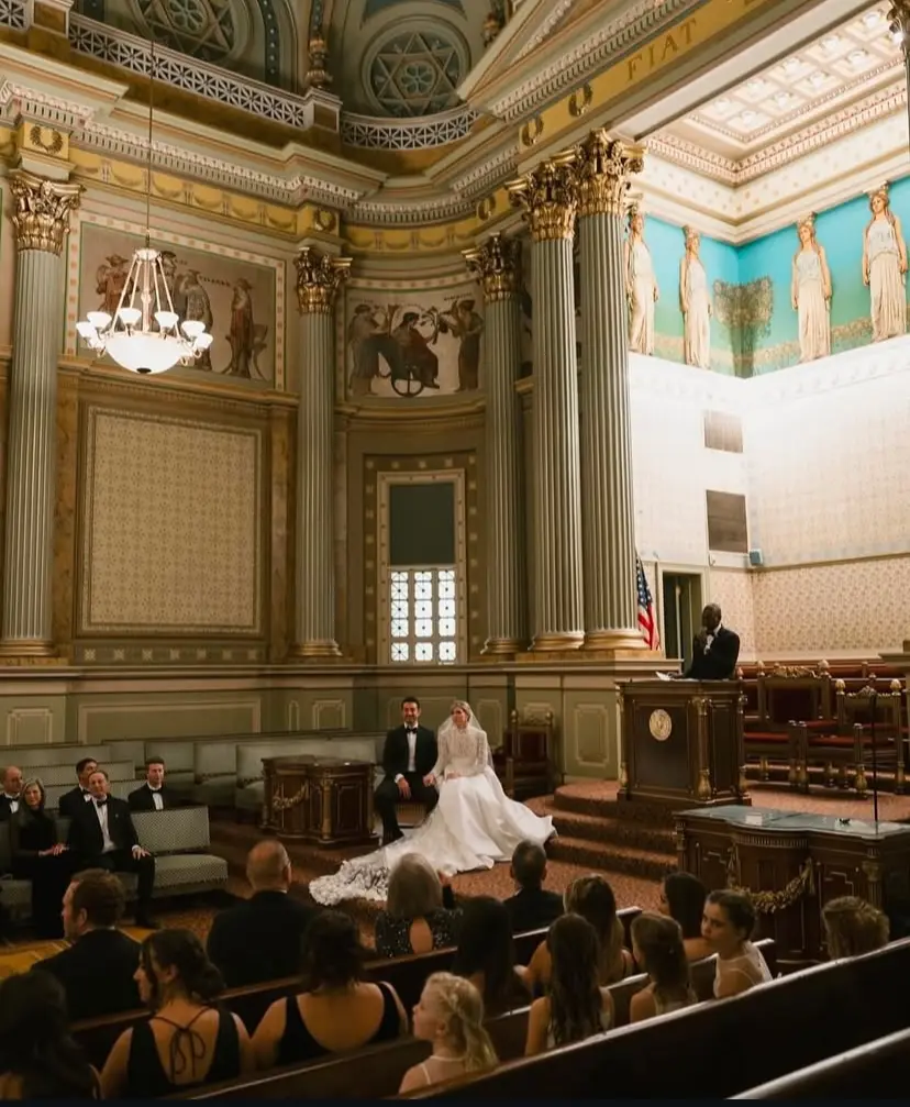 People Magazine by Mario Live Top Photography Bride and Groom Corinthinan Hall