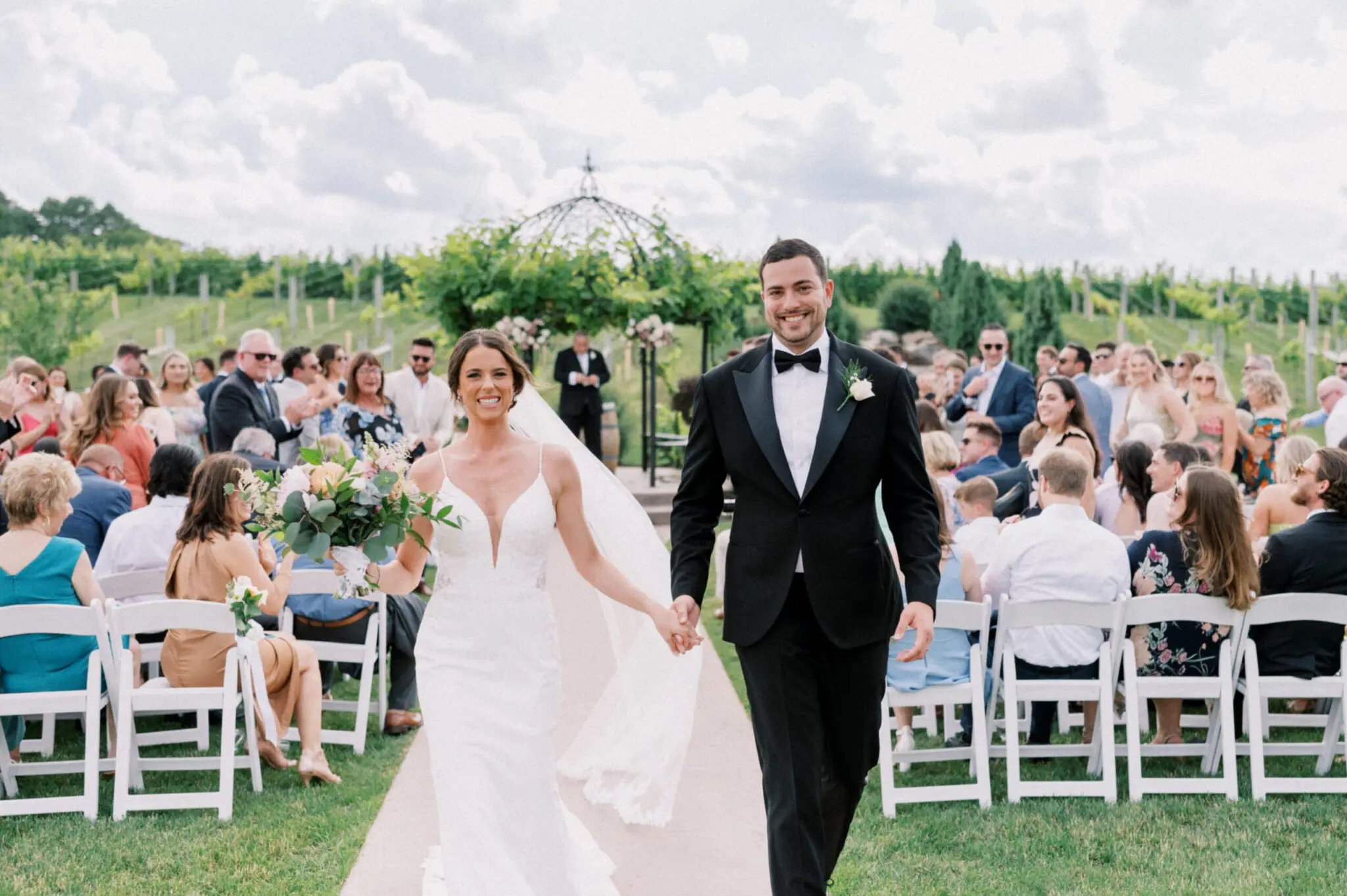Kelly and Chad's Wedding at Folino Estate Wedding Ceremony Music BVTLive!