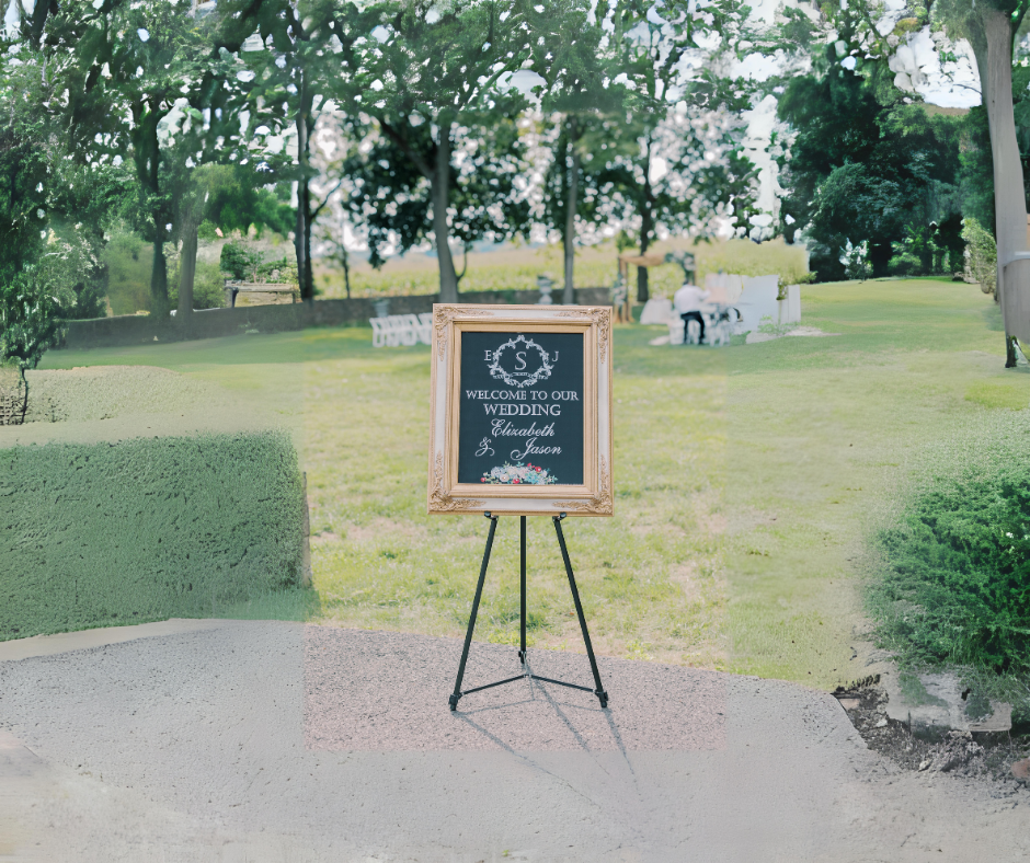 Resizing Web Photos DIY Wedding Sign- BVTLive!