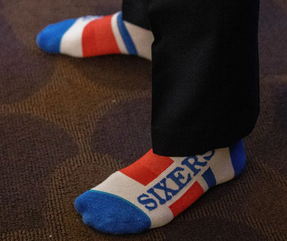Sixers Socks by Dusoleil Photography
