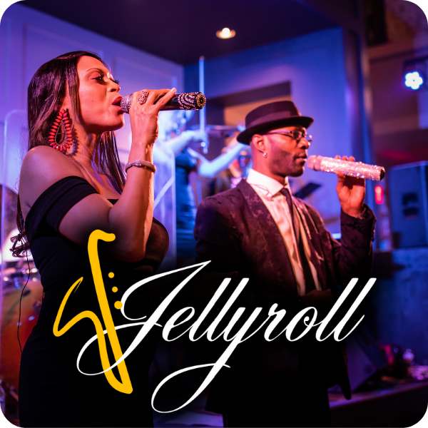 Jellyroll is considered to be the best Philadelphia wedding band and party band by critics and audiences alike. For an amazing party you need to look no further than Philly’s original horn party dance band, Jellyroll.
If you are looking for experience, stability and impeccable reputation, call on the Jellyroll band. They have been entertaining the most sophisticated parties with its unique blend of dance music. Fronted by...