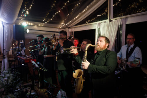 Philadelphia Funk Authority performs at NJ wedding
