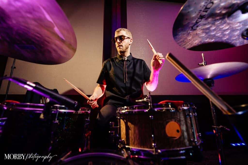 DJ and Drums hybrid with On It Productions and BVTLive! photo by Morby Photography