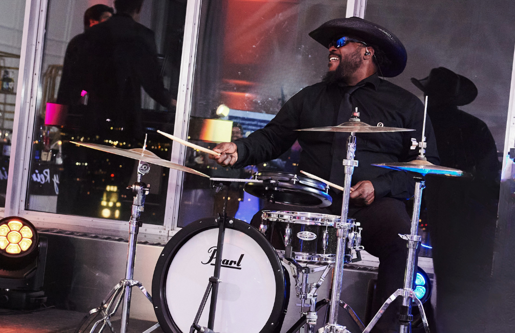 BVTLive! Deja Blue Drummer at Loews Hotel 33rd Floor Grand Opening