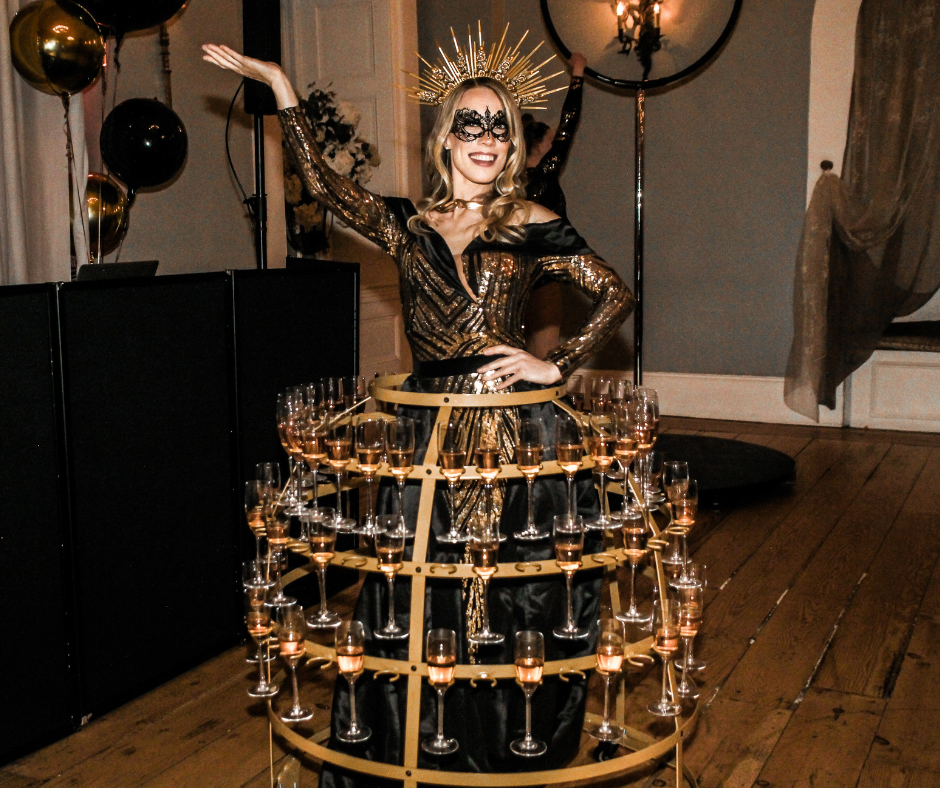 On It Productions Champagne Greeter
