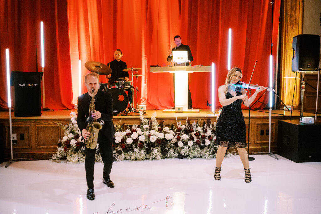 BVTLive! Philadelphia Wedding DJ and Live Instrument Combo
