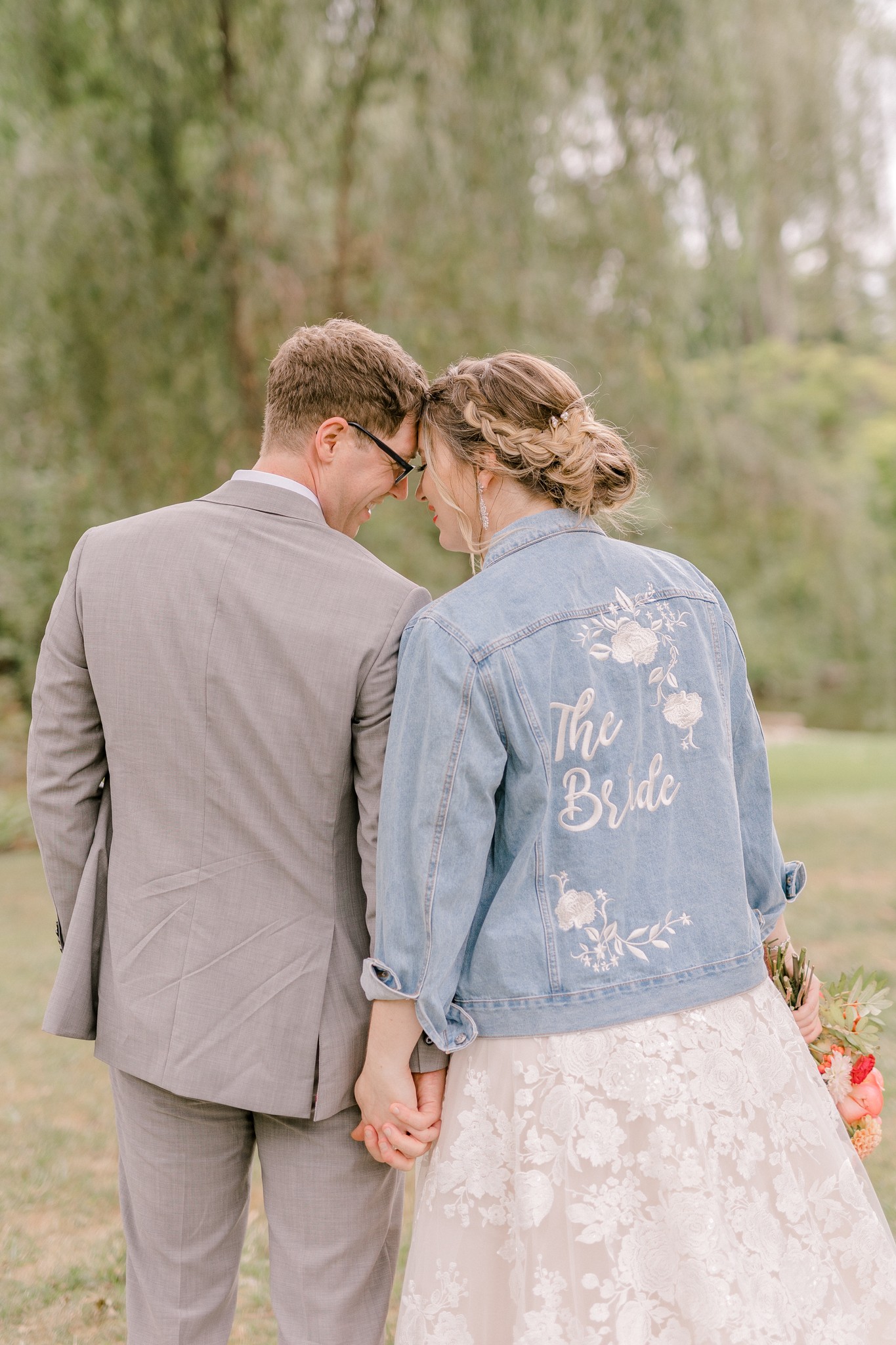 Bridal jean jacket