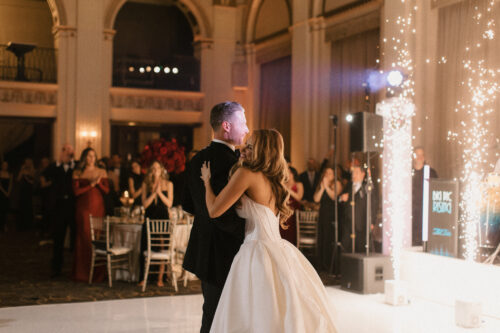 Bride dancing at her wedding reception Photo by Mario Oliveto