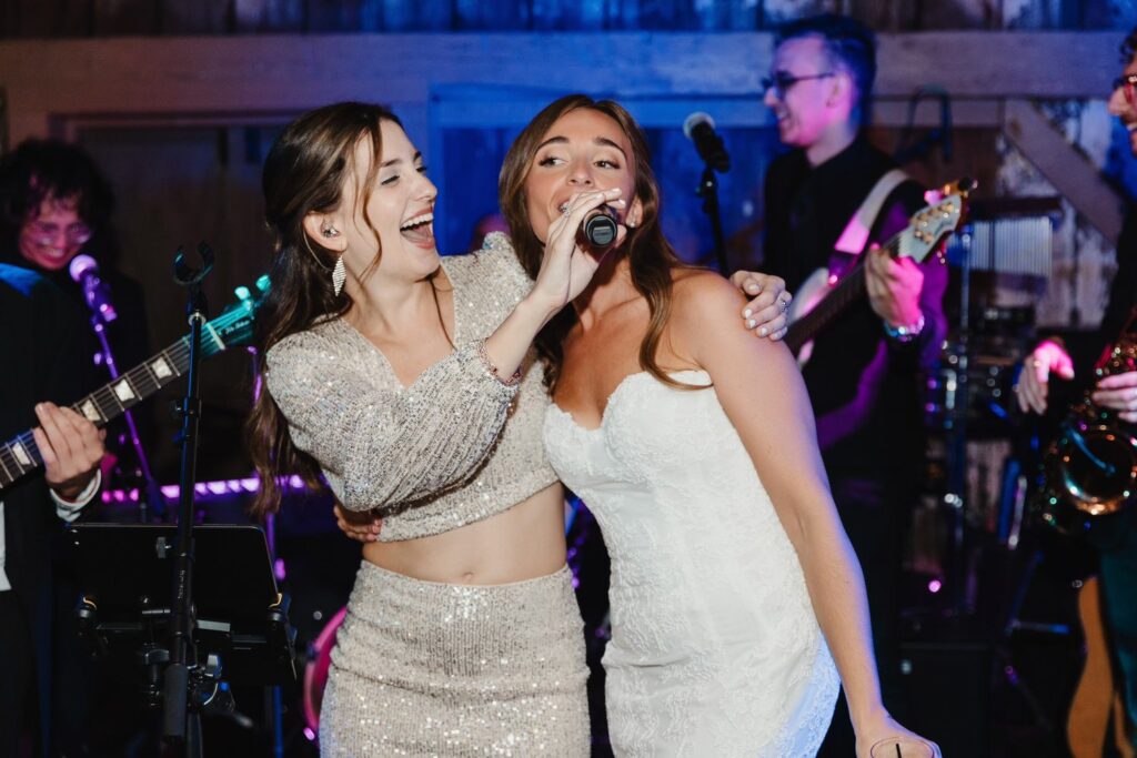 Foster the Beat Band with bride