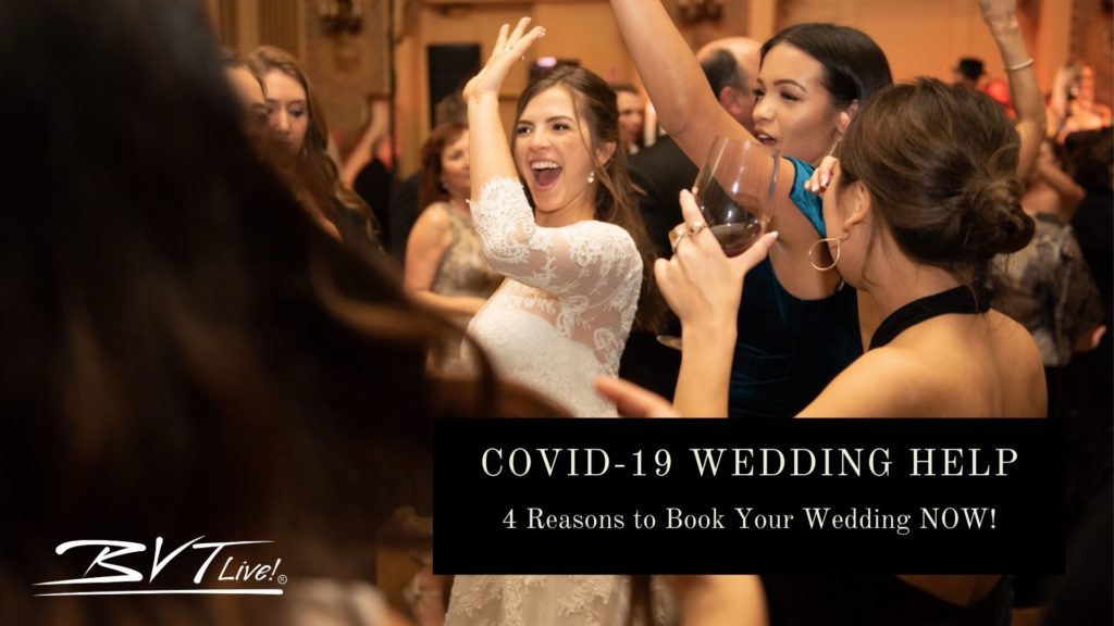 COVID  19 Wedding Help   4 Reasons to Book Your Wedding Now Thumbnail