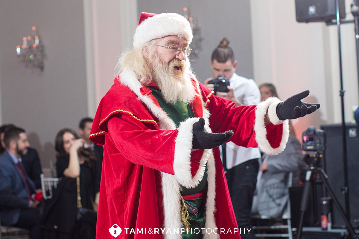 Santa at your wedding- Tami and Ryan Photography