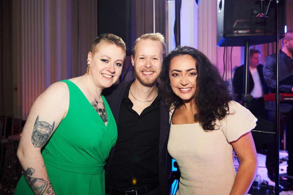AShley, Nils, and Jackie at BVTLive! Event