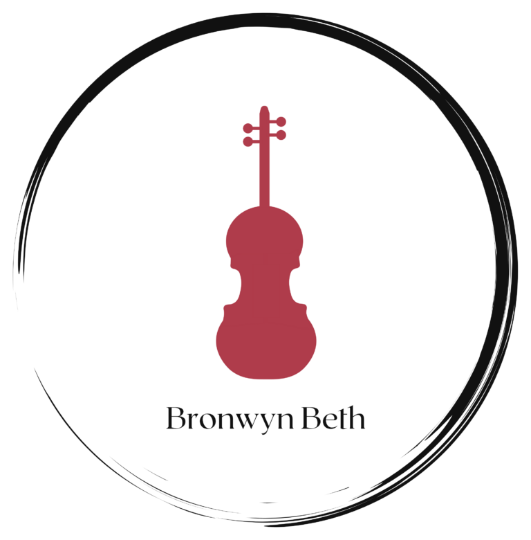 Bronwyn Beth Violinist with BVTLive! logo