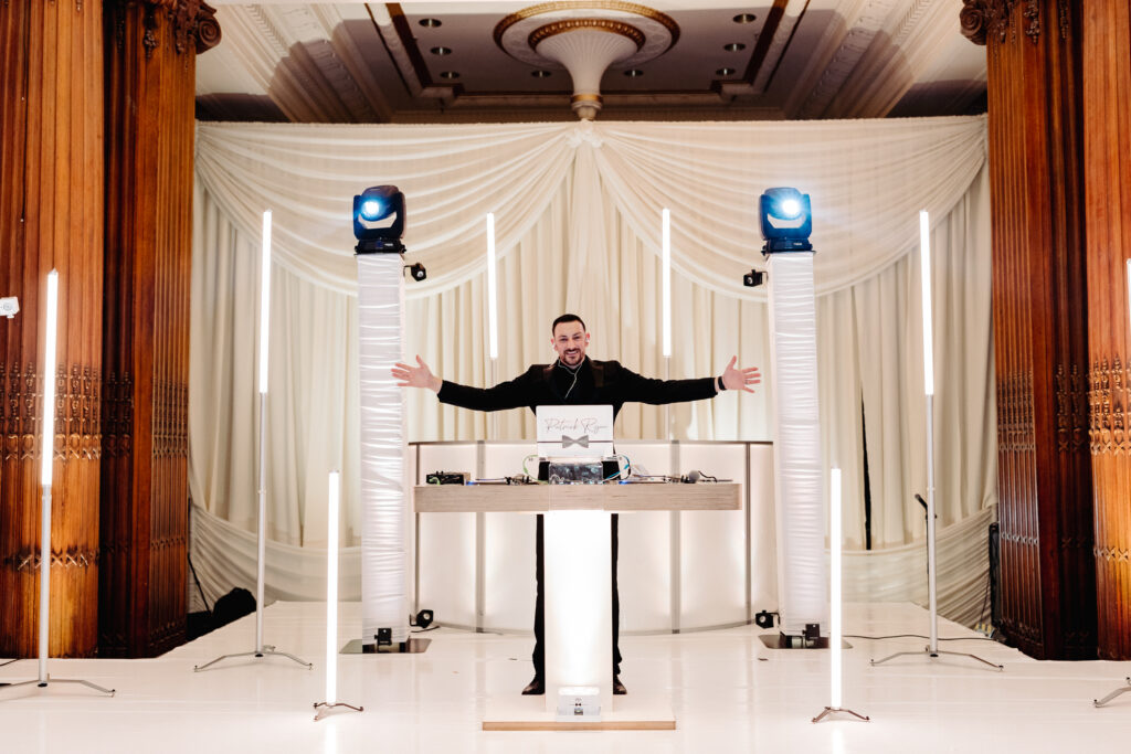 DJ Pat Ryan DJ Furniture all white