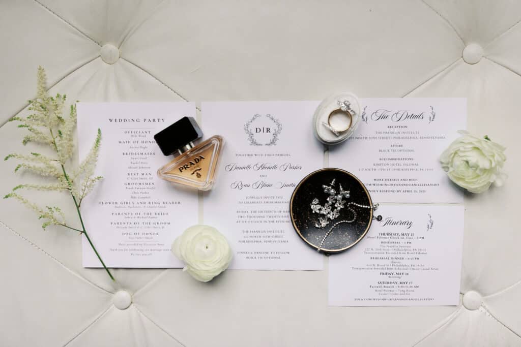 Customized Calligraphy Invitations