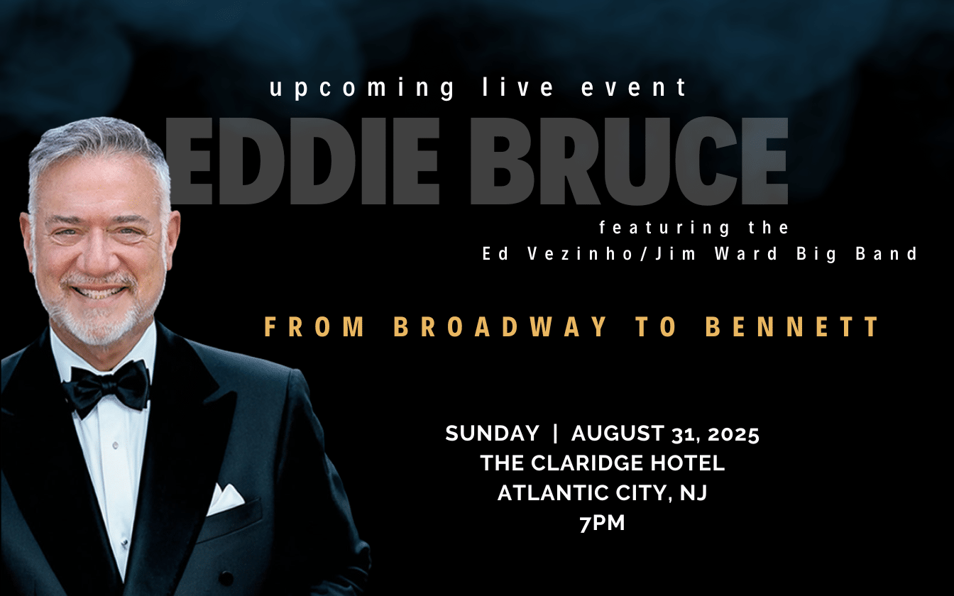 Eddie Bruce performance announcement graphic