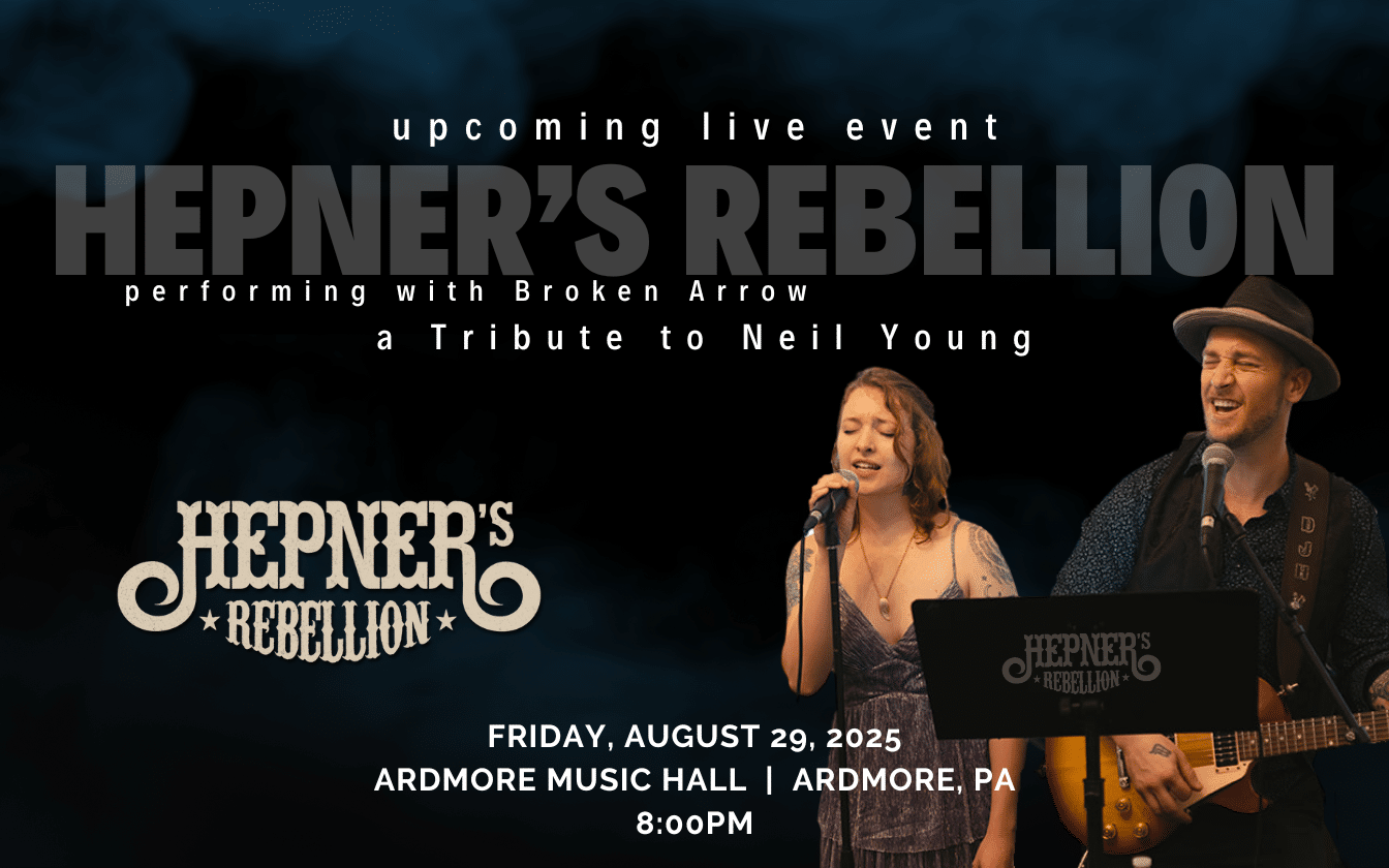 Hepner's Rebellion August 29th Live Event Graphic