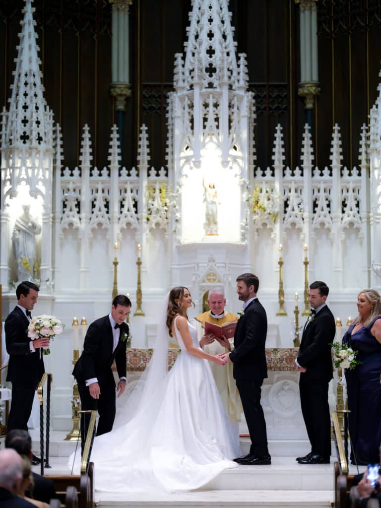 Wedding Ceremony by Alison Conklin Photography