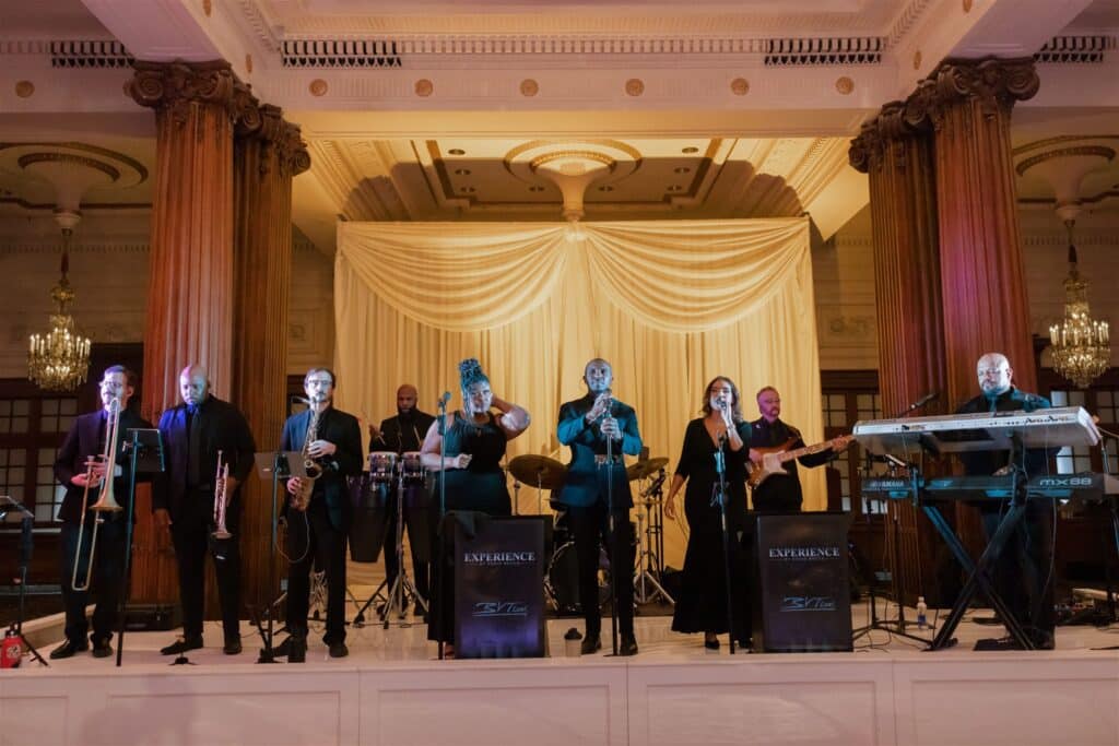 Experience Band by BVTLive! shot by Anastasia Romanova at the Crystal Tea Room