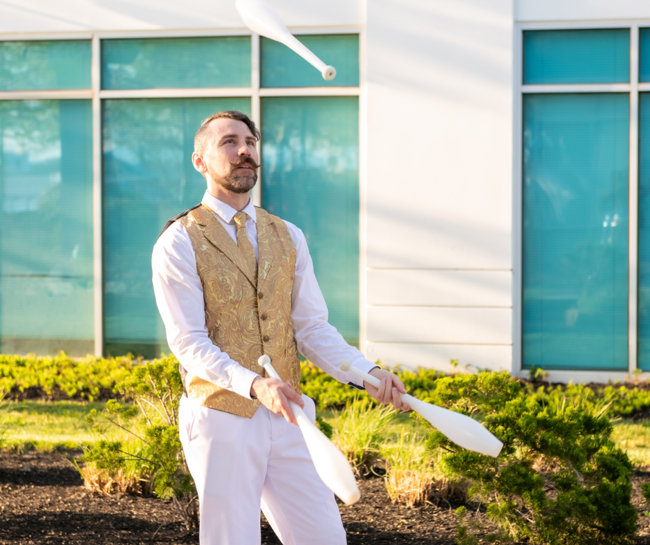Nexus event with On It Productions Juggler