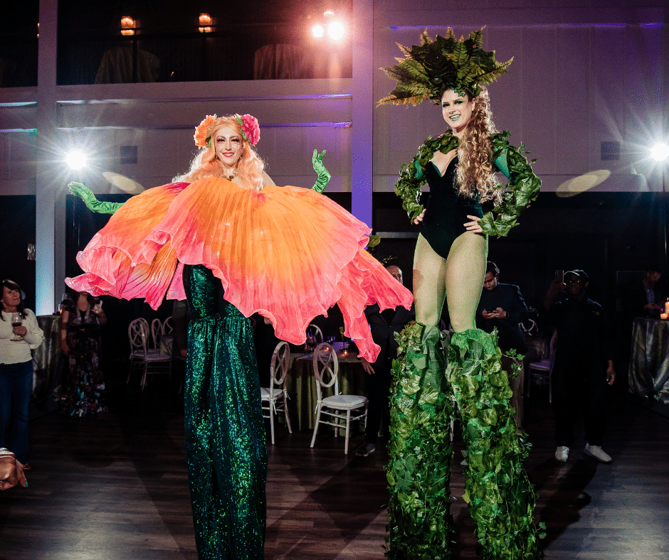 Stilt Walker performers by New Pace Weddings