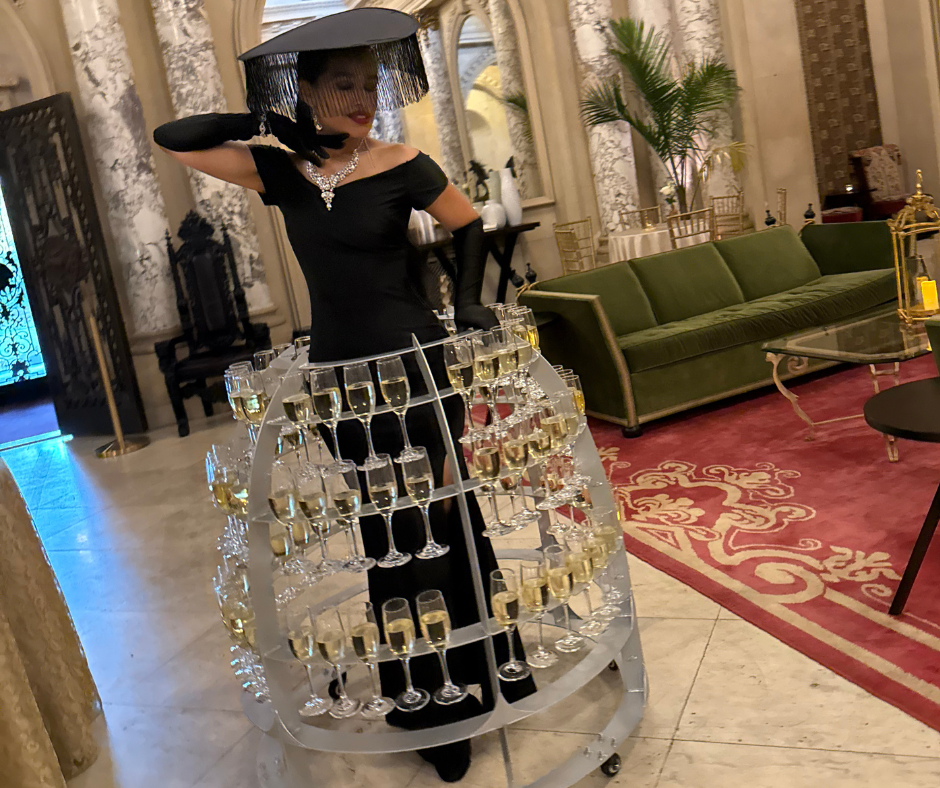 Champagne Skirt Performer