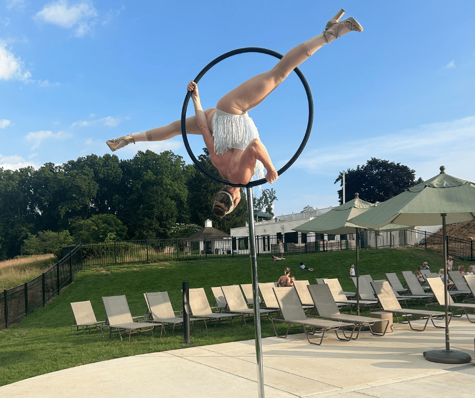 Lollipop Lyra Aerialist in White