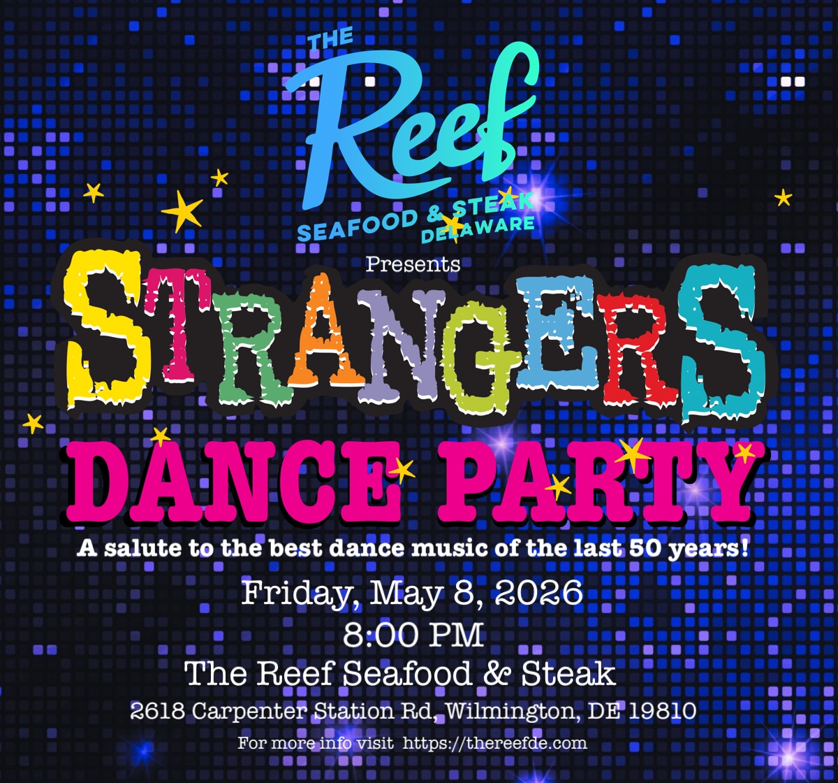 Strangers Dance Party May 8th