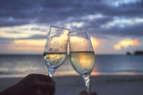 Pic of glasses toasting for I Just Got Engaged, What Do I Do Now - For The Groom