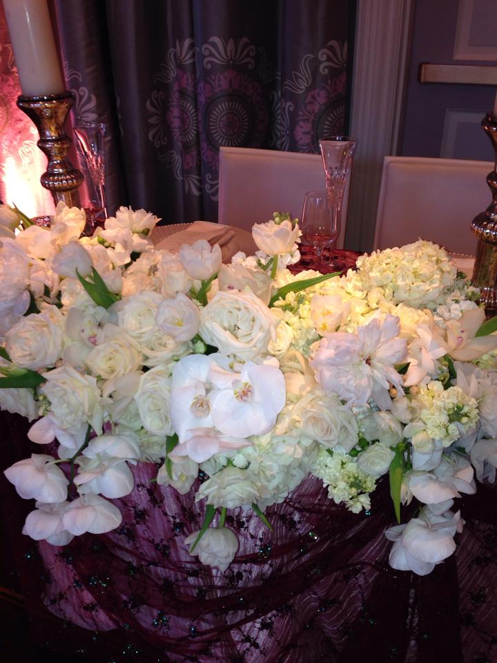 Wedding Flowers Hotel Monaco