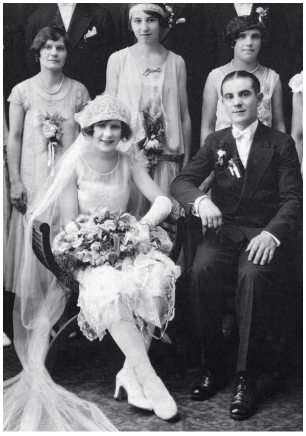 Early 20th century wedding